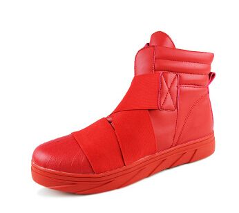 red boots men