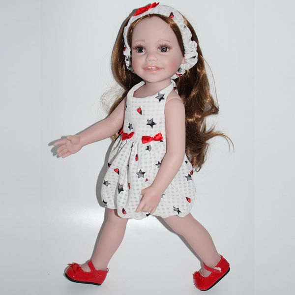 Grosshandel 2018 Neue 25 Modelle 18 Blonde Braune Haare 45 Cm Madchen Puppe Realistische Baby Spielzeug Geburtstagsgeschenk Fur Madchen Als Amerikanische Madchen Puppen Von Titihouse 48 67 Auf De Dhgate Com Dhgate