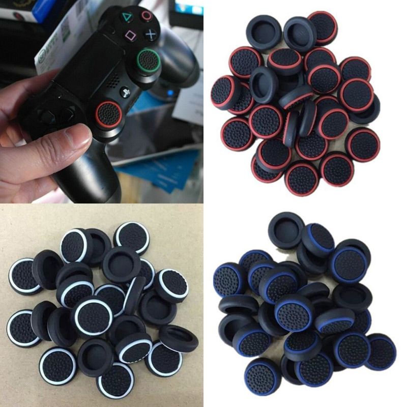 Compre 4pcs Controller Silicone analógico Thumb Stick Grip Cap