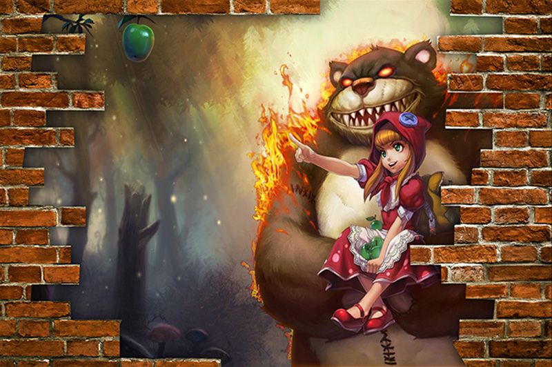 Compre League Of Legends Wallpaper Juego 3d Personalizado Papel