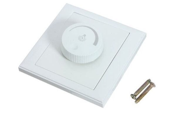 compre triac remoter led dimmer switch 110v 220v montaje en pared con control remoto 300w para bombillas led brillo de la lampara ajustable ce rosh