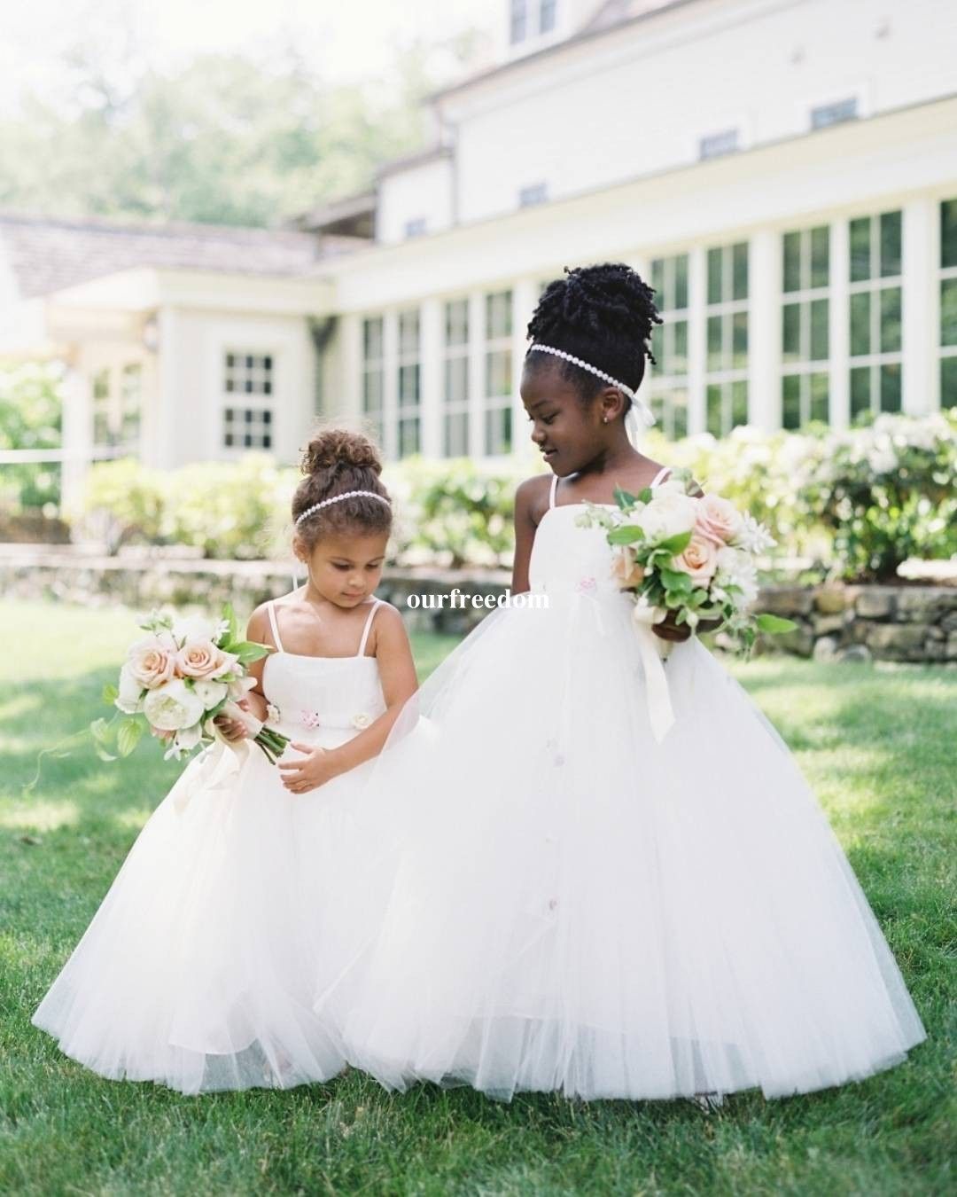girls puffy dresses