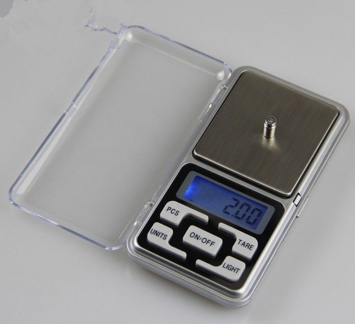 500g x 0.01g Digital Scale Silver Jewelry Weight Balance Tool Device GL