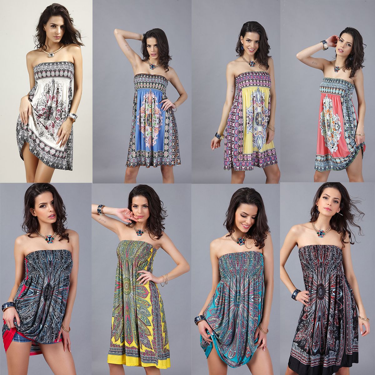 knee length cotton frocks for ladies