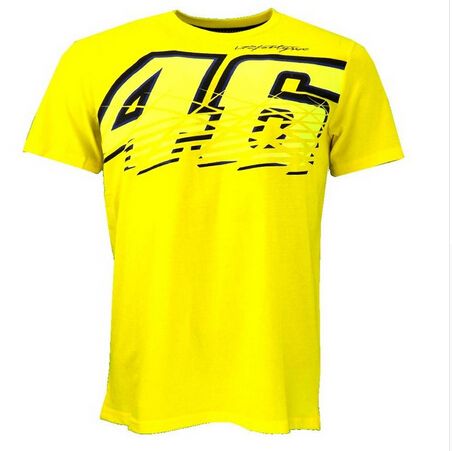 Envío gratis 2016 Camiseta VR 46 VALENTINO ROSSI M1 Moto GP el MAGLA camiseta