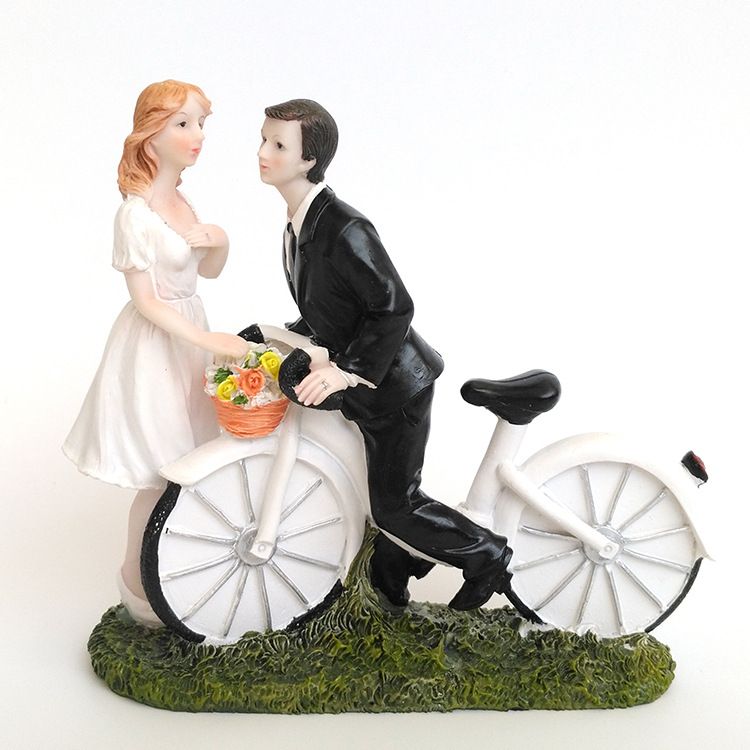 Acheter Pas Cher Nouveau Velo Embrasser Mariee Marie Gateau De Mariage Topper Decoration Cupcake Topper Renoncer Figurine Artisanat Souvenir Nouveaux Faveurs De Mariage Topper Du 9 7 Fr Dhgate