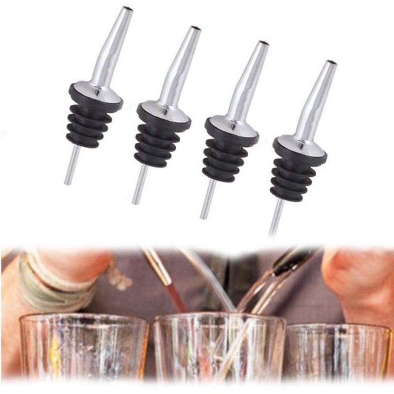 Botella de acero inoxidable Pourer Oil Cork Bartender Accesorios Botella de acero inoxidable Pourer Oil Cork Bartender Accesorios