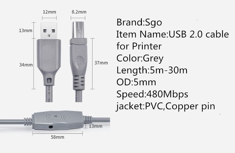 satin al usb yazici kablosu tip a erkek b erkek tarayici altin usb 2 0 canon canon canon yazici yazici kablosu tl520 3 tr dhgate com