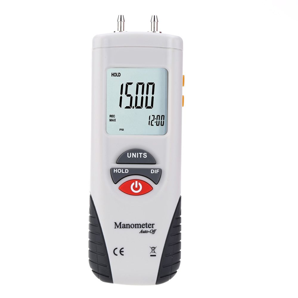 digital pressure meter manometer