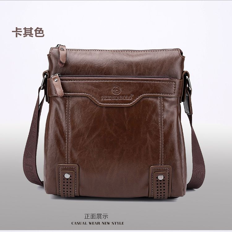 rustic leather crossbody bolsa