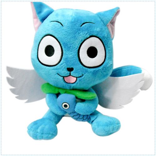 happy stuffed animal fairy tail