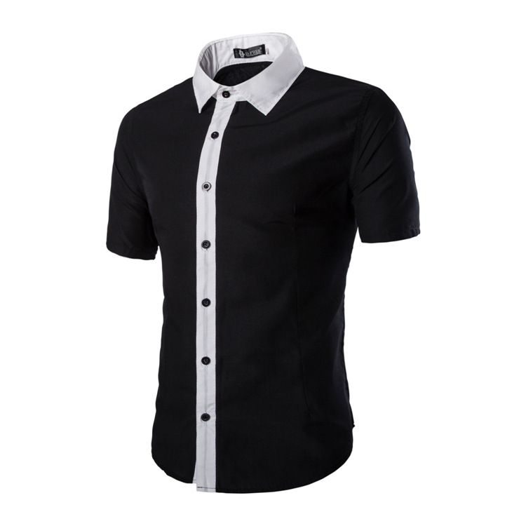 Compra 2016 Verano Nuevas Camisas De Vestir Para Hombre Color De Hechizo De  Moda Camisa De Manga Corta Hombres Delgados Camisas Cortas De Negocios  Barato | Entrega Rápida Y Calidad | Es.Dhgate