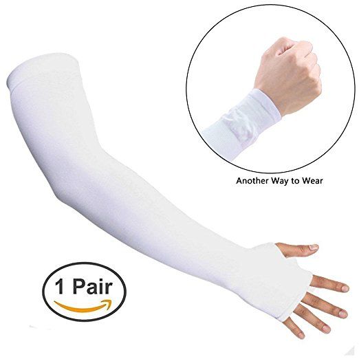 fingerless sleeve gloves