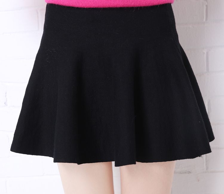 al por mayor otoño-invierno femenino Nueva falda plisada del tutú de