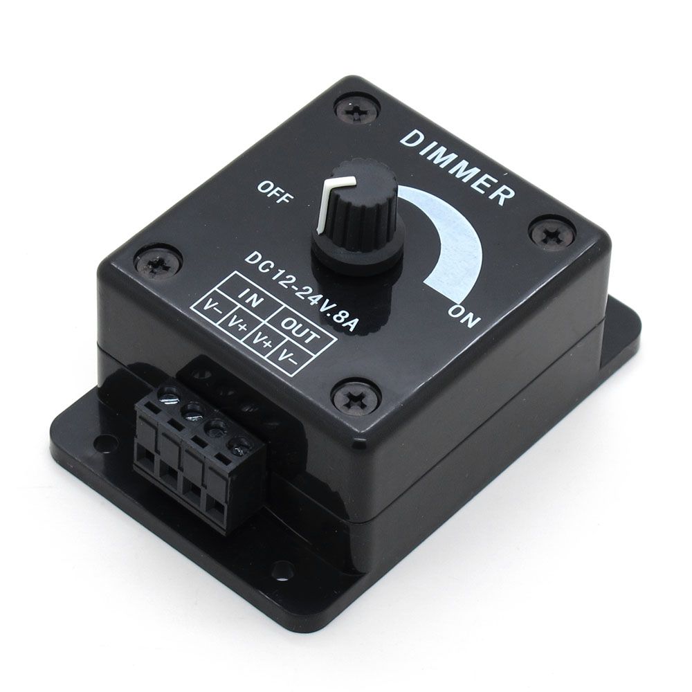 12v Dimmer Switch >> 2019 Black Led Dimmer Switch Dc 12v 24v 8a Adjustable Brightness Lamp Bulb Strip Driver Single Color Light Power Supply Controller From Adairs 4 03 12v Dimmer Switch >> 2019 Black Led Dimmer Switch Dc 12v 24v 8a Adjustable Brightness Lamp Bulb Strip Driver Single Color Light Power Supply Controller From Adairs 4 03