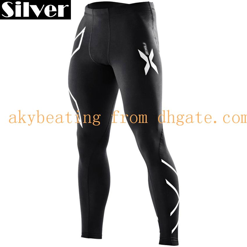Compra Medias De Compresión Para Hombre Pantalones Largos Deportivos  Pantalones Medias De Compresión Para Hombres Pantalones Largos De Fitness  De Secado Rápido Para Correr Barato | Entrega Rápida Y Calidad | Es.Dhgate