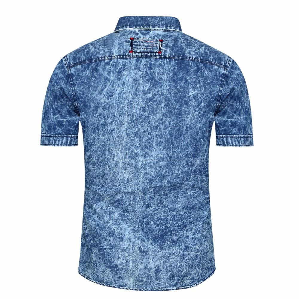 denim shirt men 2016