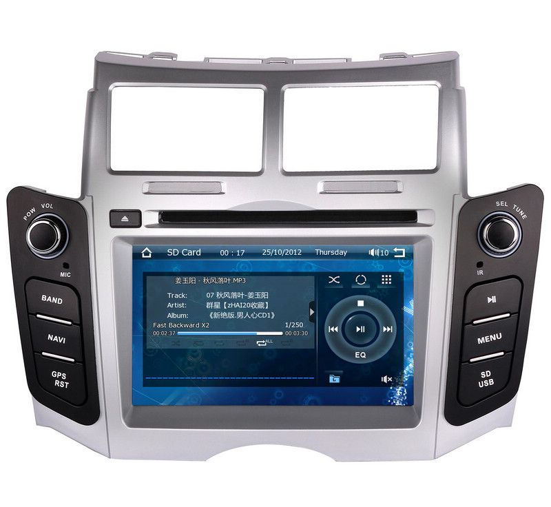 7 Car DVD Player With GPSOptional,USB/SD,AUX,BT/TV,Car Audio Radio Stereo Headunit For TOYOTA YARIS 2006 2008 2009 2010 From Tabletpcfty, $94.21 | DHgate.Com