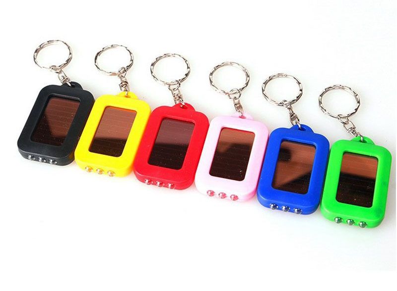 LCD solar llavero Mini