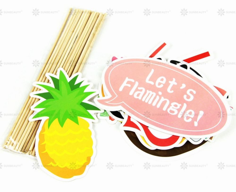 Printable Hawaiian Photo Booth Props Beach Luau Hawaiian Party Decorations Pool Summer Time Party Tropical Party Nz 2019 From Toto4 Nz 7 78 Dhgate