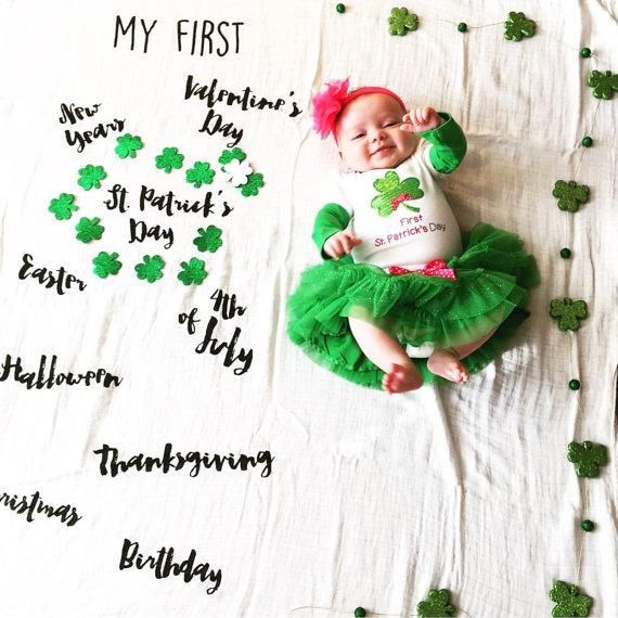 baby milestone mat