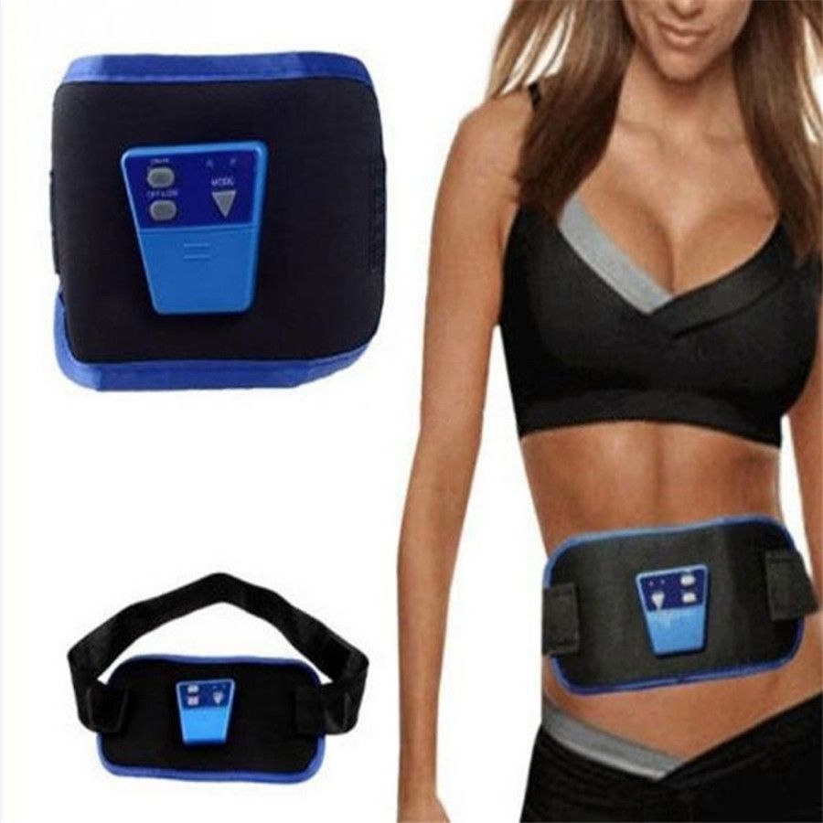 MALE FEMALE ABS Gymnic Toning Belt Body Abdominal Muscle Exercise Weight Loss