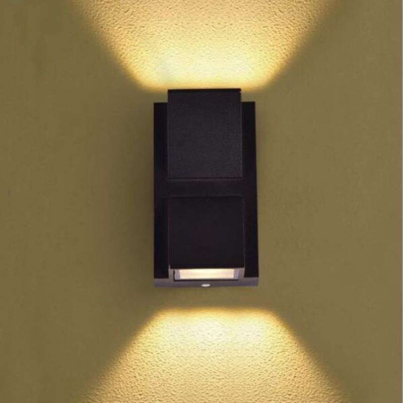 3W LED Wall Sconce Light Outdoor Waterproof Lamp Fixture Building Exterior Gate 