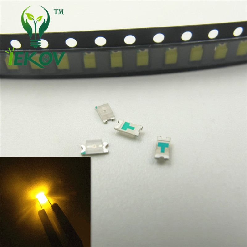 1000 pcs SMD SMT 1206 Super bright Red LED lamp Bulb GOOD QUALITY