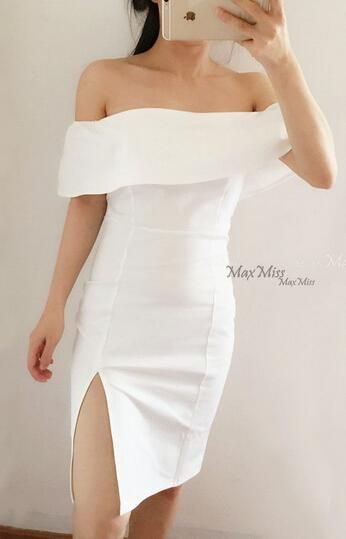 robe blanche classique