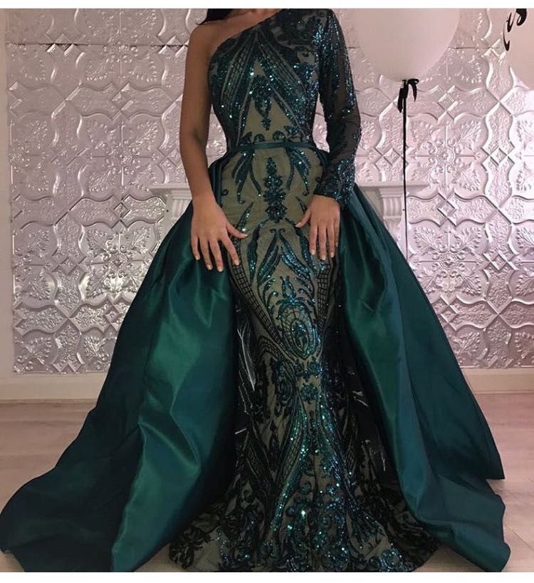 robe de soiree une seule manche
