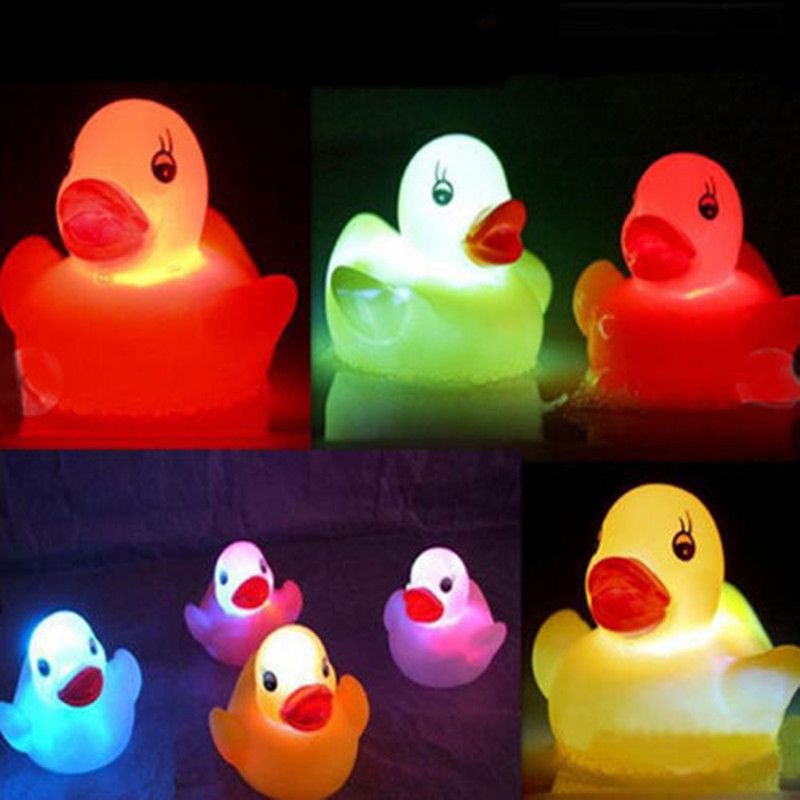 light up rubber duck