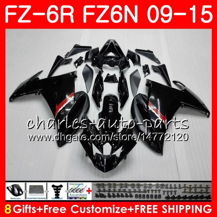 177-teiliges Motorrad Schrauben Set - Verkleidungsschrauben Für Yamaha FZ6 Modelle