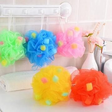 summer bath sponge