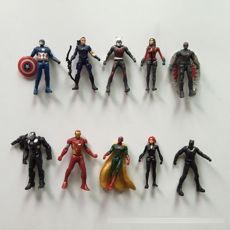 Compre 3 Pulgadas The Avengers Capitán América Iron Man Figuras De Acción Niños 7 Cm PVC Juguetes 16 Estilos / Set Envío Gratis C1005 A 6,47 € Del Angela918 | DHgate.Com