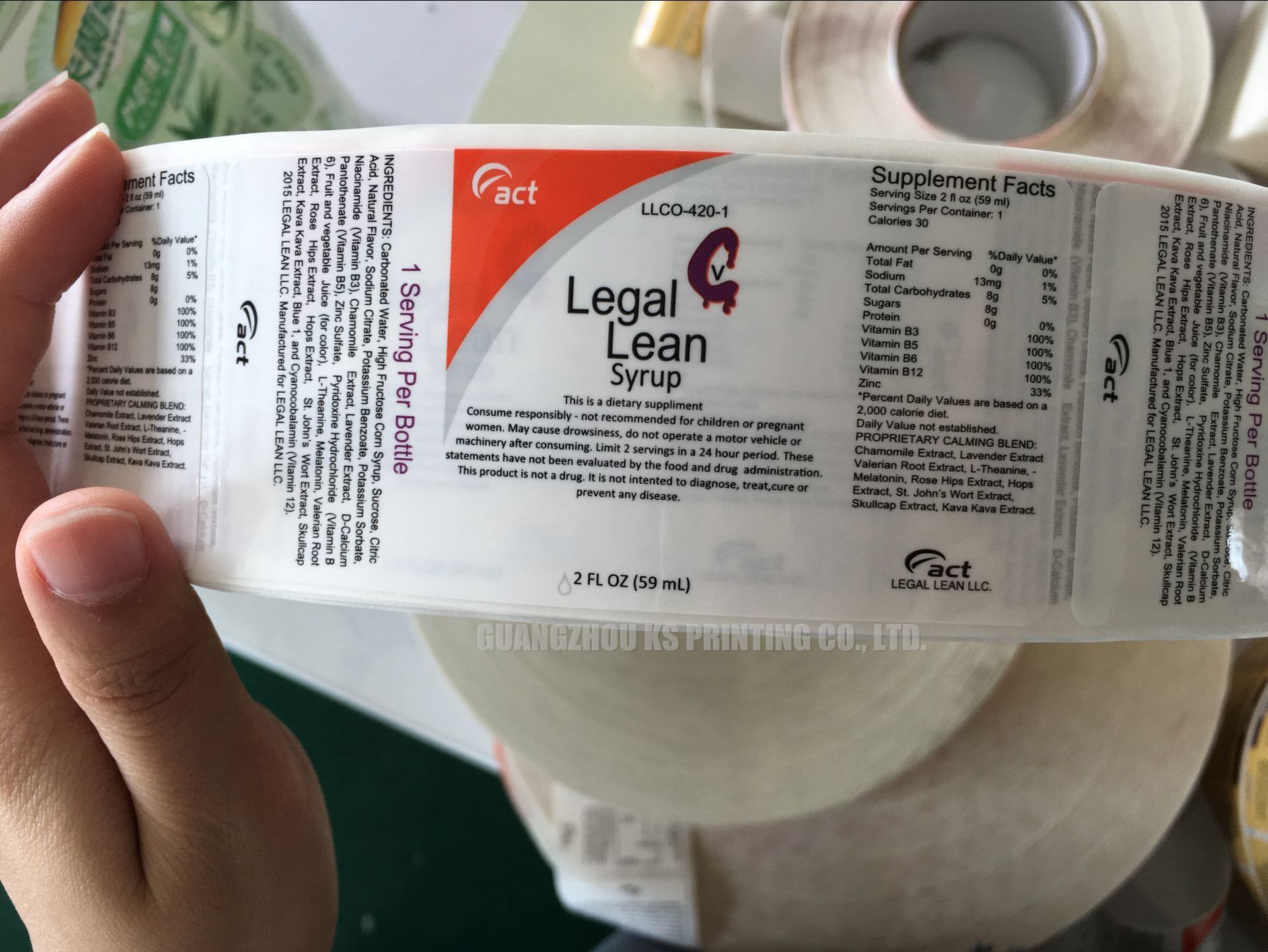 Self Adhesive Labels Stickers Printed On Rolls Custom ...