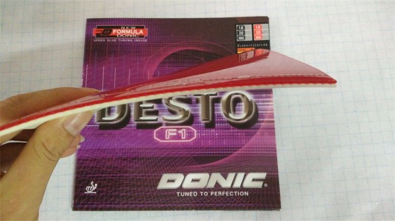 DONIC Desto F4/ de Tennis de Table en Caoutchouc