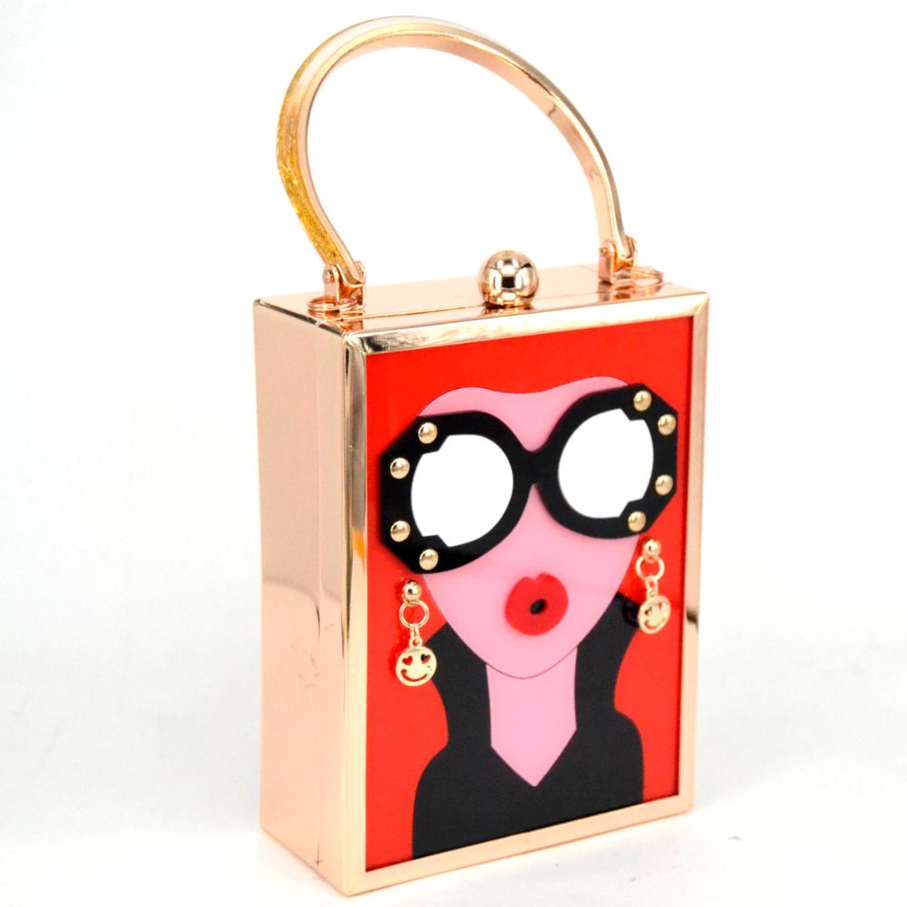 acrylic clutch wholesale