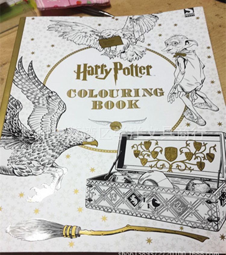 Download 2016 Hottest Adult Coloring Books Harry Potter Colouring Books Secret Garden Series For Adult Relieve Kill Time Art Therapy From Topan 11 56 Dhgate Com