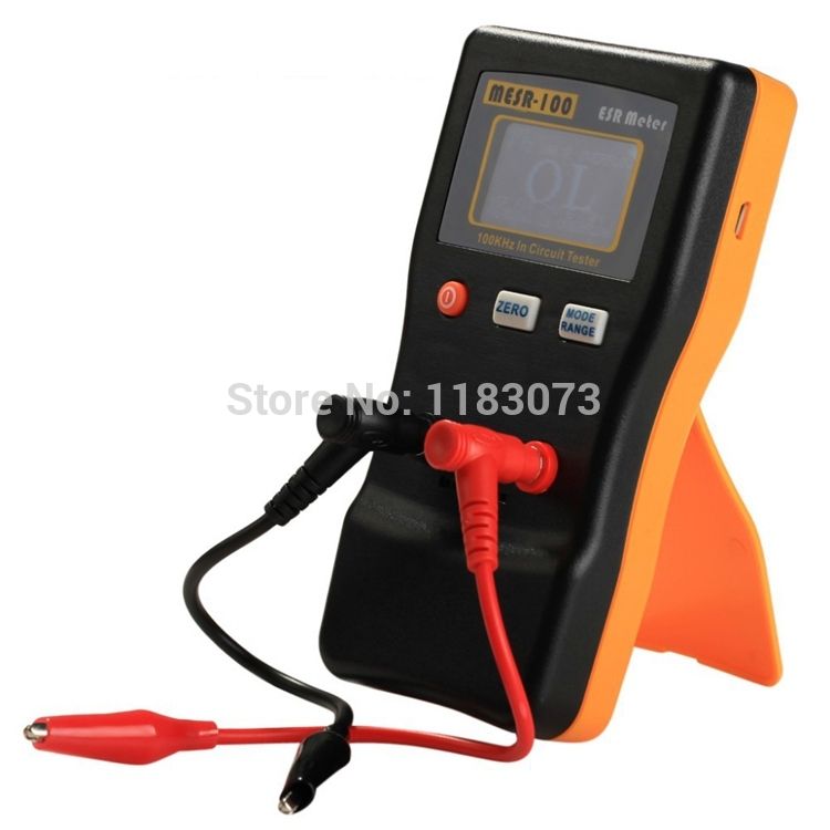 Medidor De Capacitancia Lcd Digital Probador De Tabla De Inductancia Medidor 2E