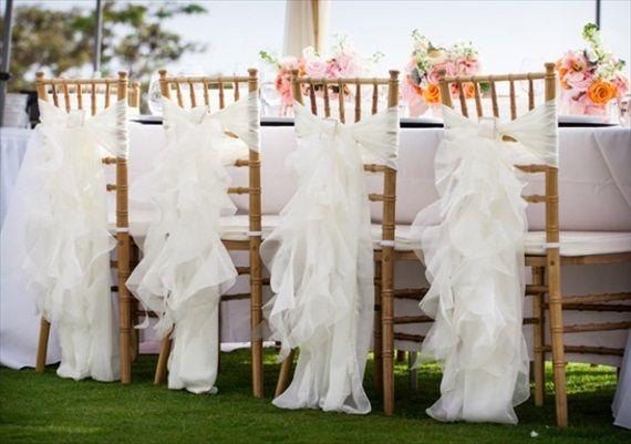 organza chair covers