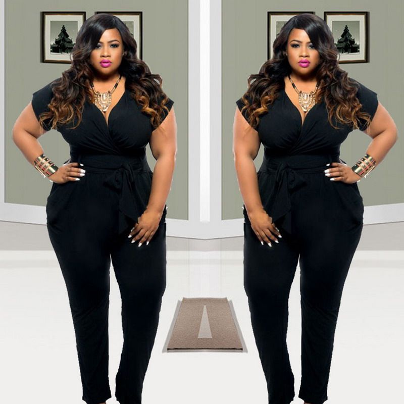 plus size black clothes