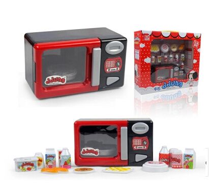Compre Los Niños Juegan Mini Horno Microondas Juguete Pequeño Aparato Electrodoméstico A 22,14 € Del Oyjingjingjing | DHgate.Com