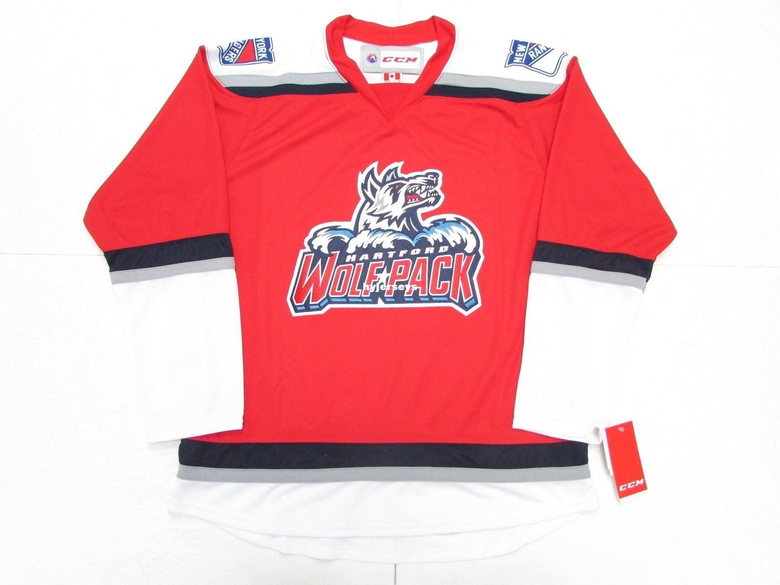 Cheap Custom HARTFORD WOLF PACK AHL 