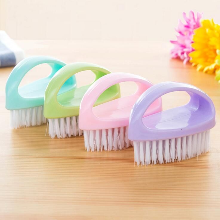 1PCS Plastic Shoes Brush Household Washing Clothes Brush Tool Cleaning Brush J^C
