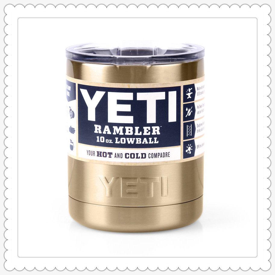 gold yeti tumbler