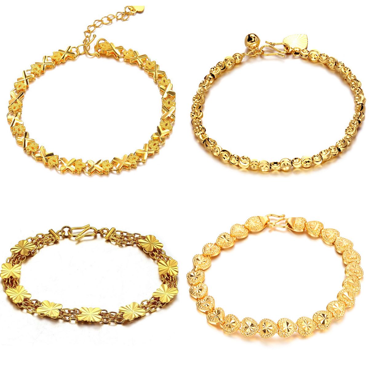 2020 FASHION JEWELRY 18K GOLD BRACELET WEDDING BRACELET ON SALE From