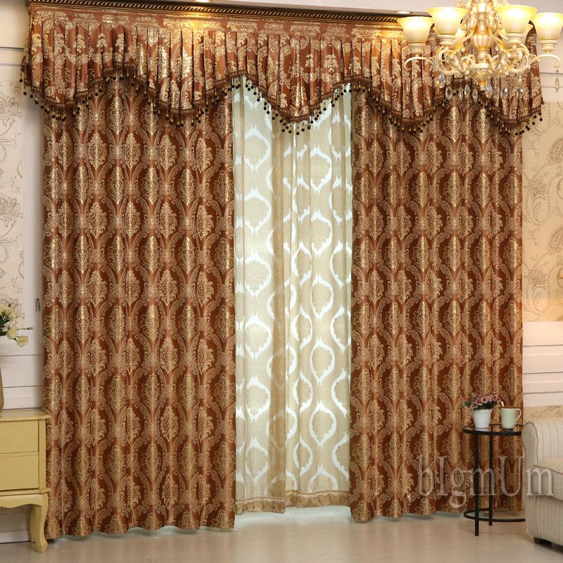 2020 Luxury Window Curtains Valance For Living Room Bedrooms
