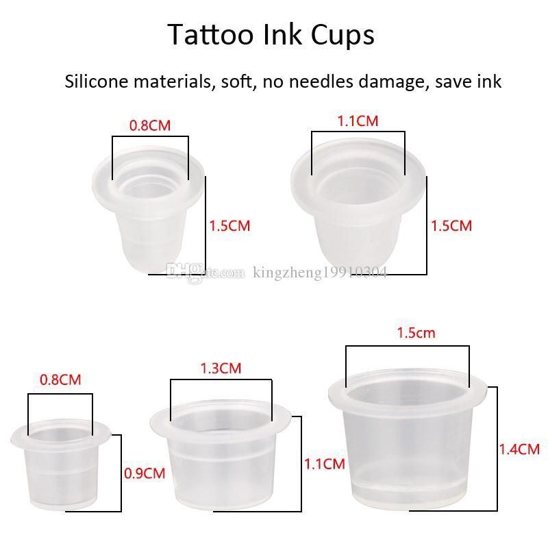 1000PCS/Lot Plastic Tattoo Ink Cup Holder with Disposable and Sterile Feature for Holding 1000PCS/Lot Plastic Tattoo Ink Cup Holder with Disposable and Sterile Feature for Holding