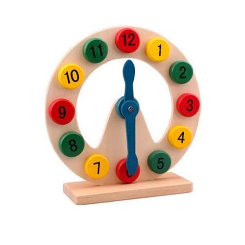 childrens wooden clock
