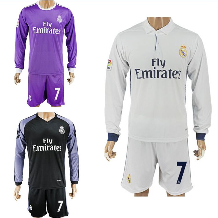 real madrid purple jersey long sleeve